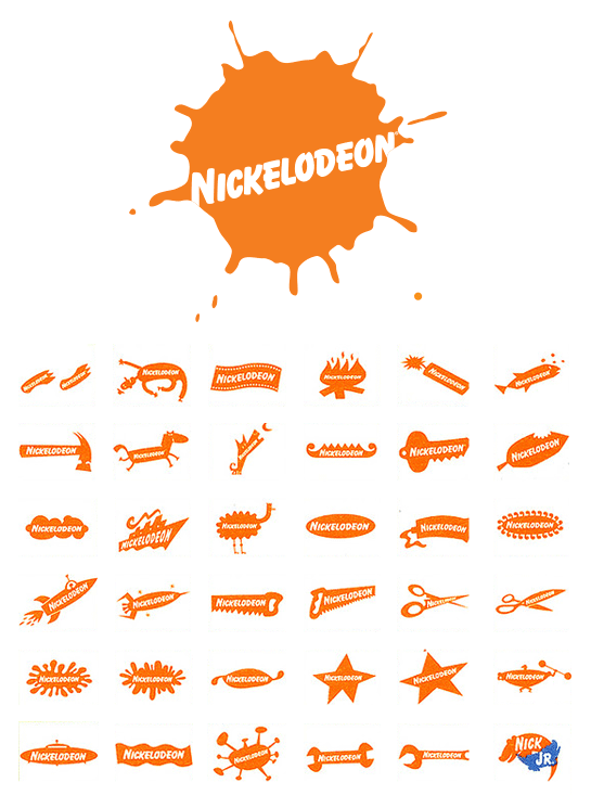 métalogo dynamique pour une stratégie de communication de marque Nickelodeon