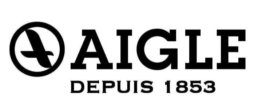Le logo lettre de la marque Aigle