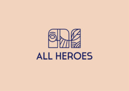 Logo All Heroes, version alternative