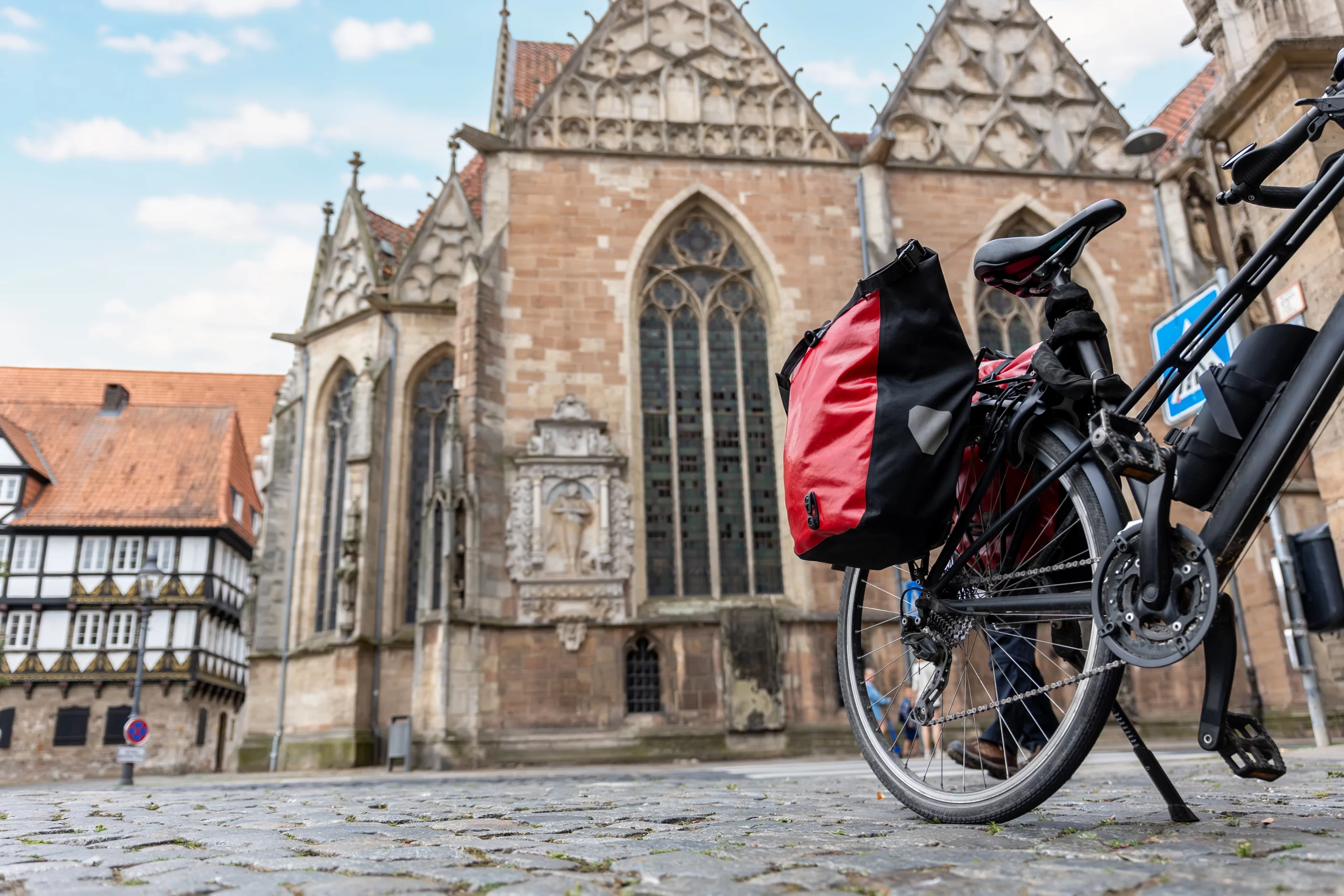 tourisme durable vélo cathédrale