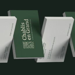 Cartes de visite Chablis en Grand