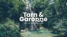 Identité de marque Tarn et Garonne Tourisme sur image