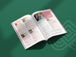 Conception Magazine touristique, pages prestataires