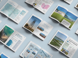 Conception magazine touristique - Intérieur Rochefort Océan - Multiple